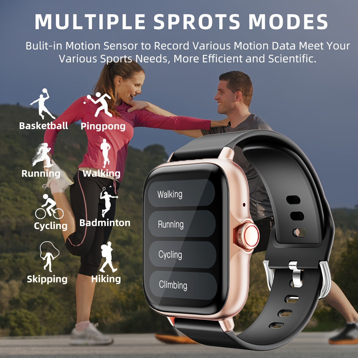 SmartFit Wasserdichte Smartwatch