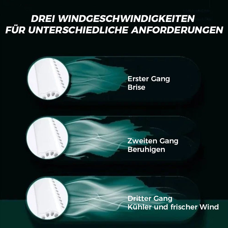 BreezeNeck - Tragbarer, freihändiger Nackenventilator