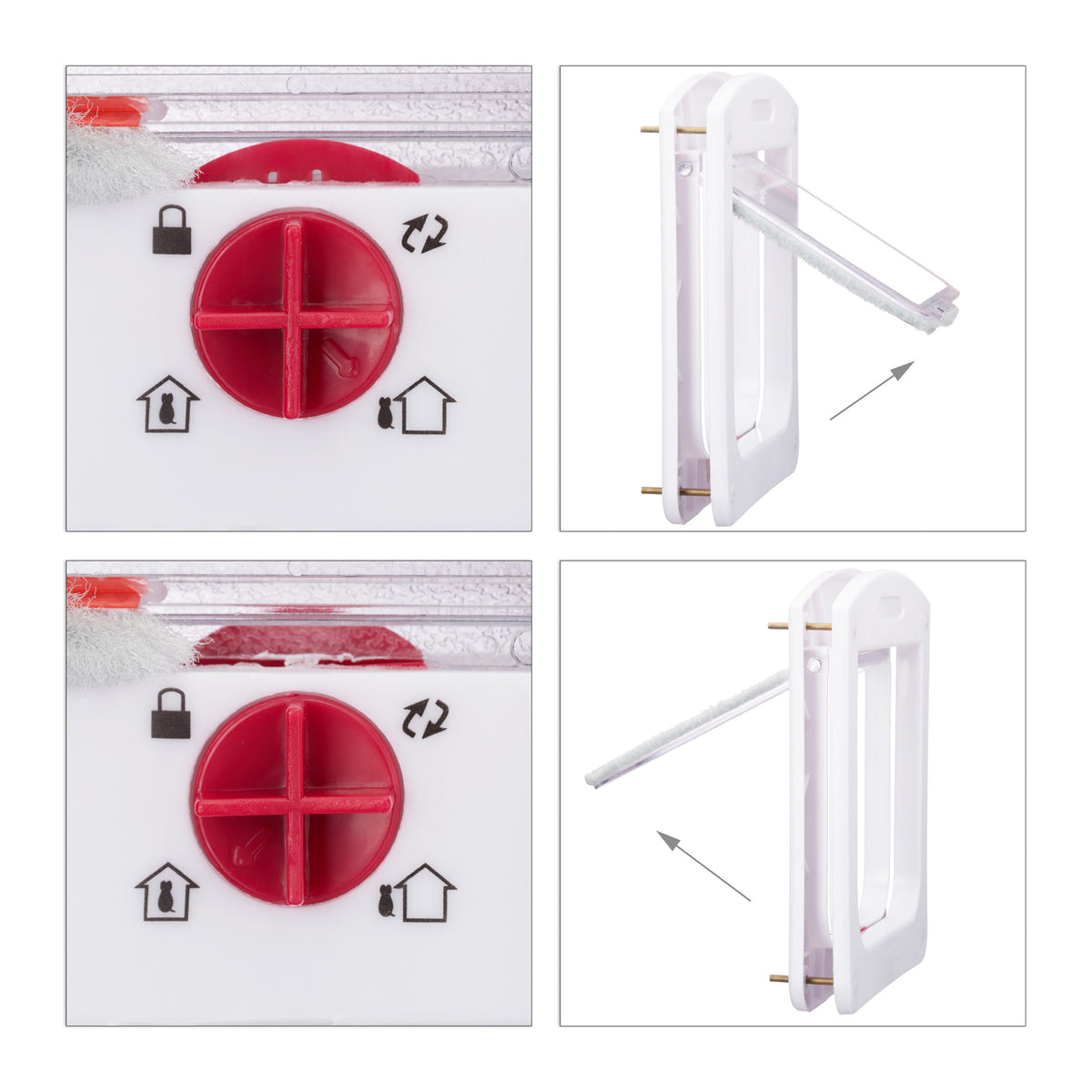 PawPass - Katzentür mit Schloss