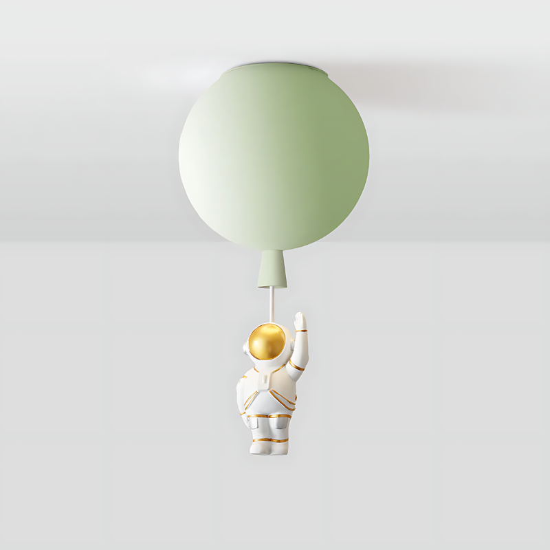 CosmoGlow Astronaut Licht - LED-Deckenleuchte mit Weltraumthema