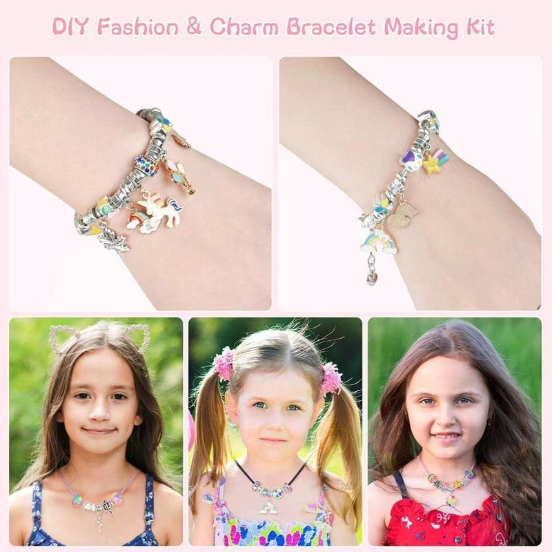 TwinkleCharm Kristall-Schmuckset für Mädchen