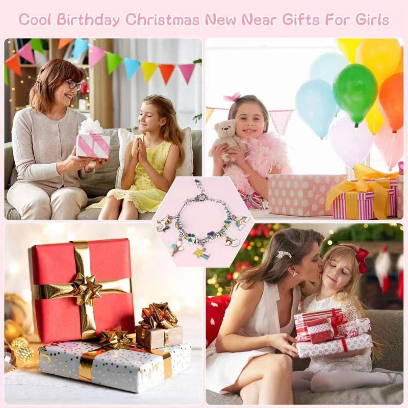 TwinkleCharm Kristall-Schmuckset für Mädchen