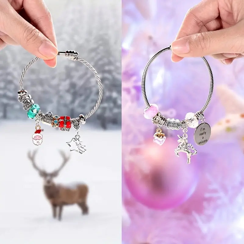 TwinkleCharm Kristall-Schmuckset für Mädchen