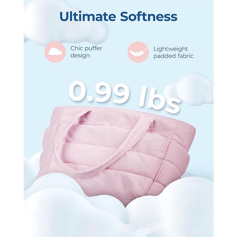 VelvetCarry Puffer-Tasche