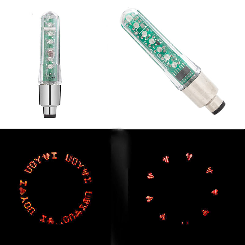 GlowRide - LED-Fahrrad-Reifenlichter