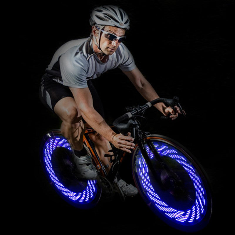 GlowRide - LED-Fahrrad-Reifenlichter