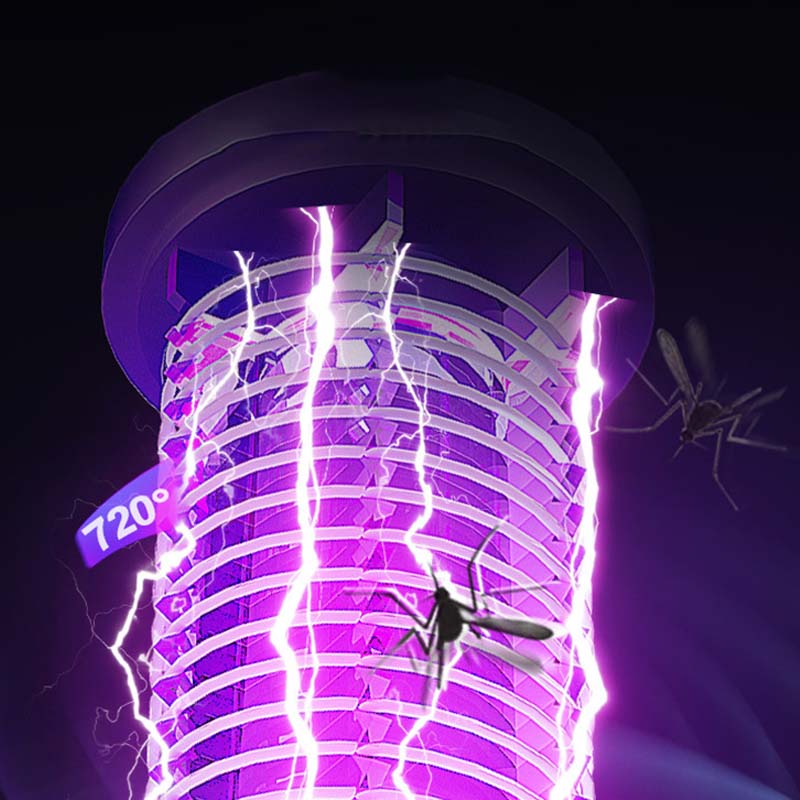 UltraQuiet Mückenkiller - Wiederaufladbarer Insektenvernichter