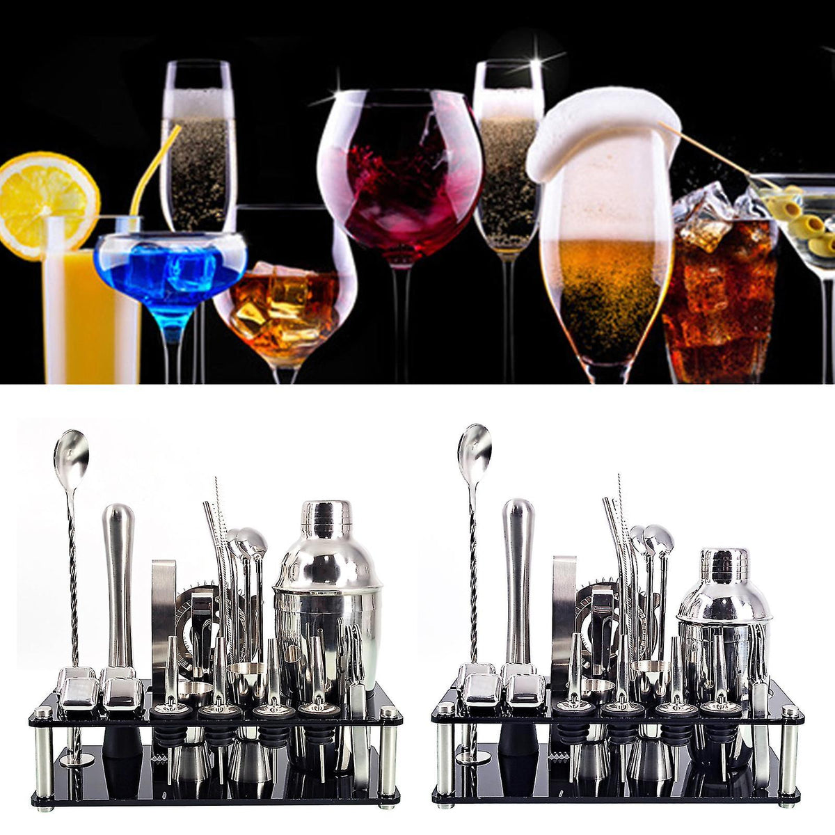 MixMaster Pro - Barkeeper-Kit für Cocktails zu Hause