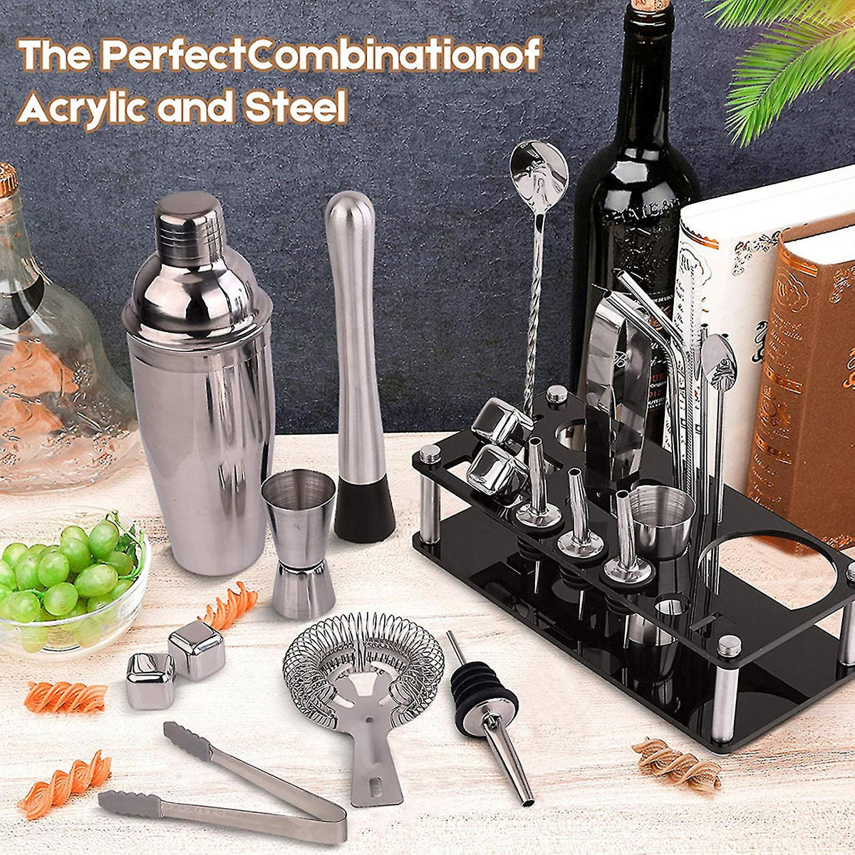 MixMaster Pro - Barkeeper-Kit für Cocktails zu Hause