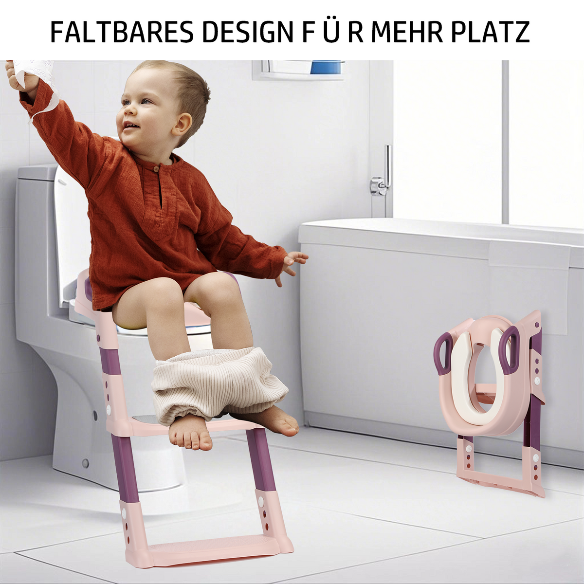 TippySteps - Kindertoilette mit Treppe