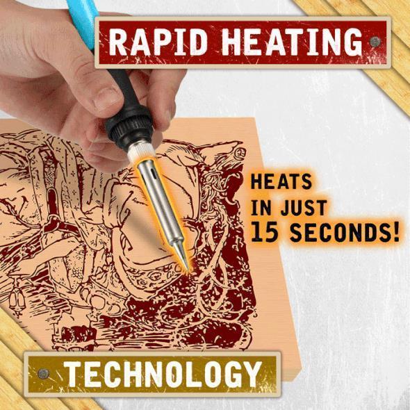 CreativeFlame Pro - Holzverbrennungsstift-Bausatz