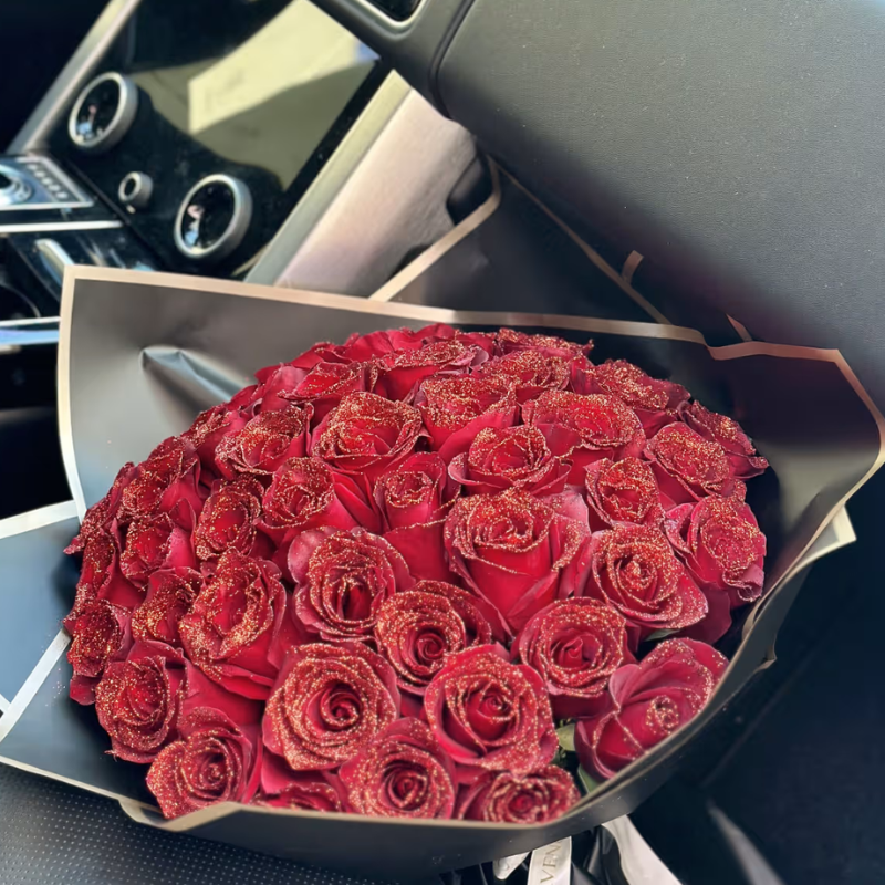 Eternal Spark Glitter Rosen