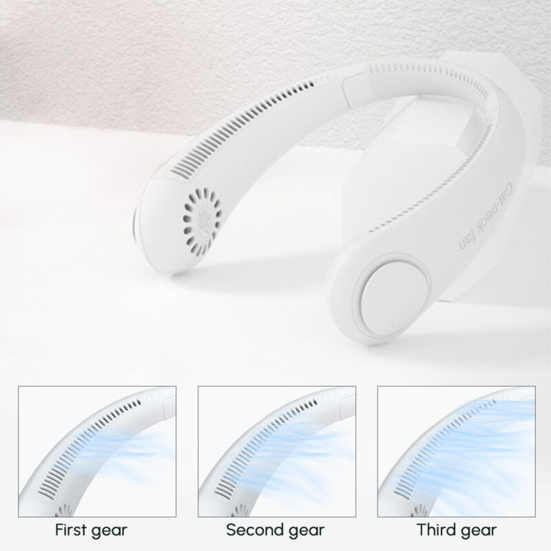 3 Geschwindigkeiten Halsventilator