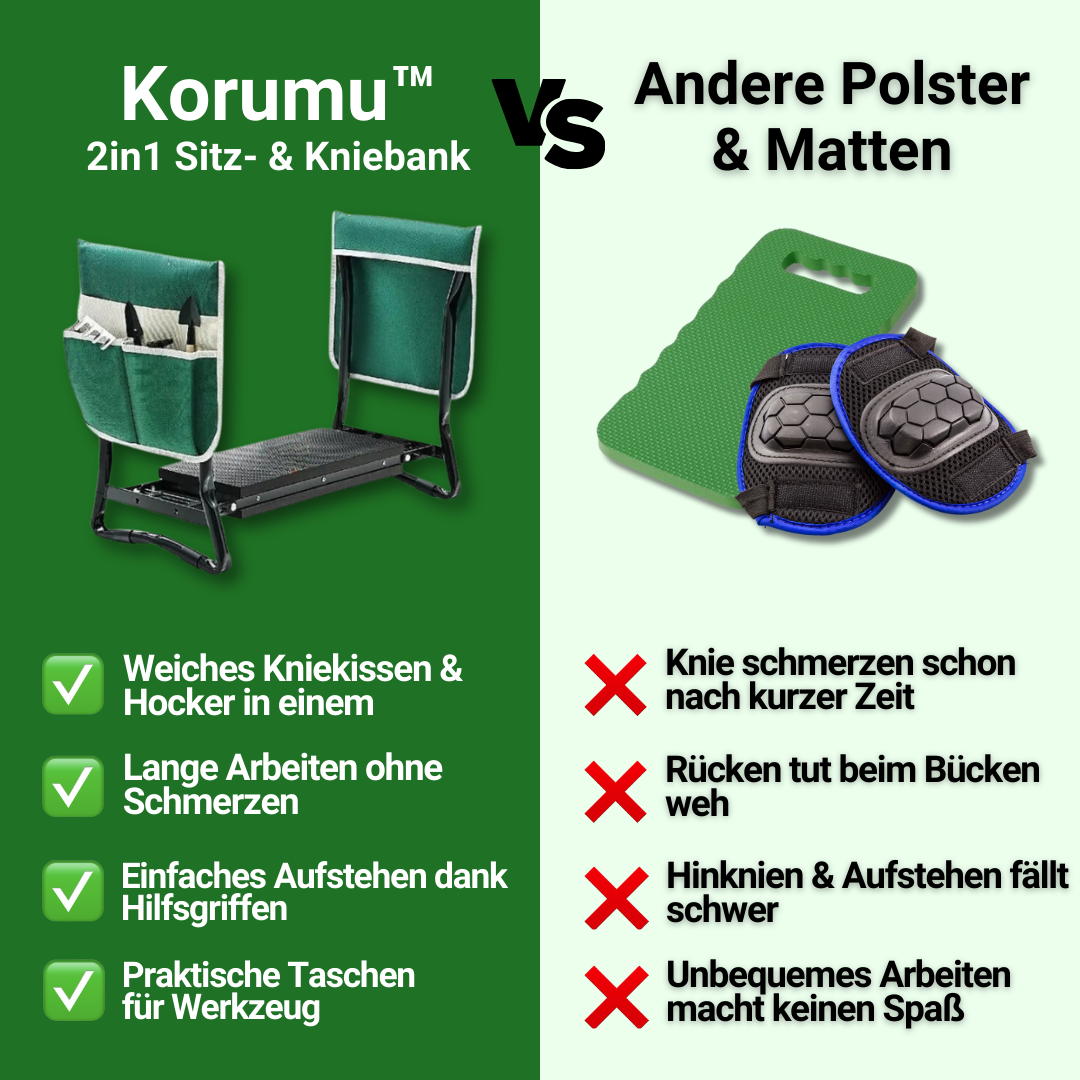 ComfortGardener Kniebank