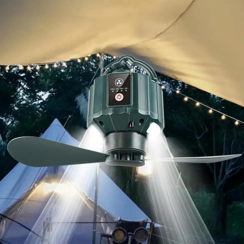 CoolCharge 2-in-1-Ventilatorlampe