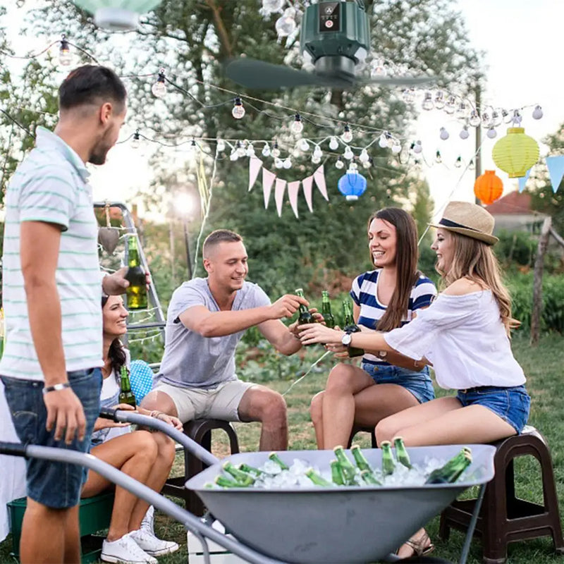 CoolCharge 2-in-1-Ventilatorlampe