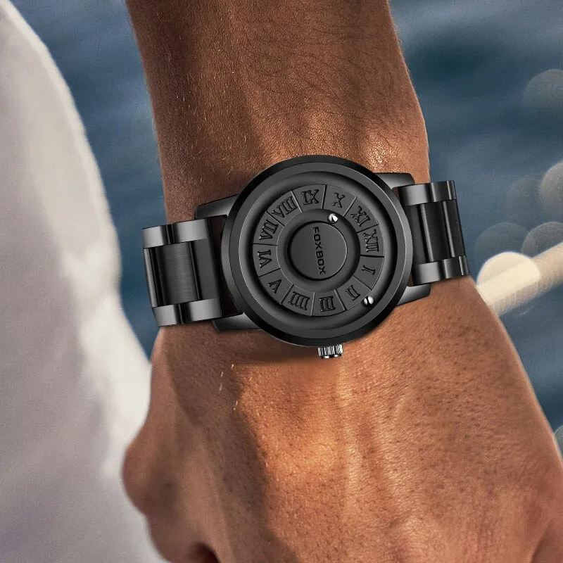 ChronoGlide - Magnetisch kugelgelagerte Uhr