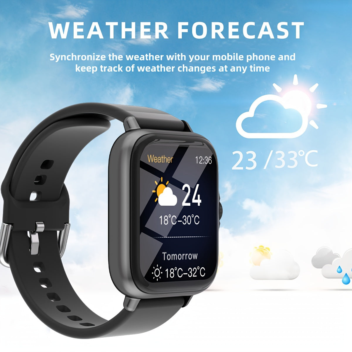 SmartFit Wasserdichte Smartwatch