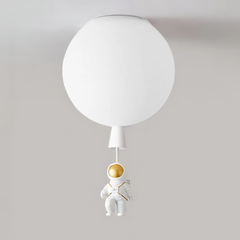 CosmoGlow Astronaut Licht - LED-Deckenleuchte mit Weltraumthema