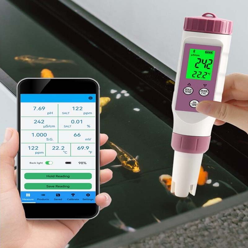 AquaSense Pro - Intelligenter Poolwasser-Analysator