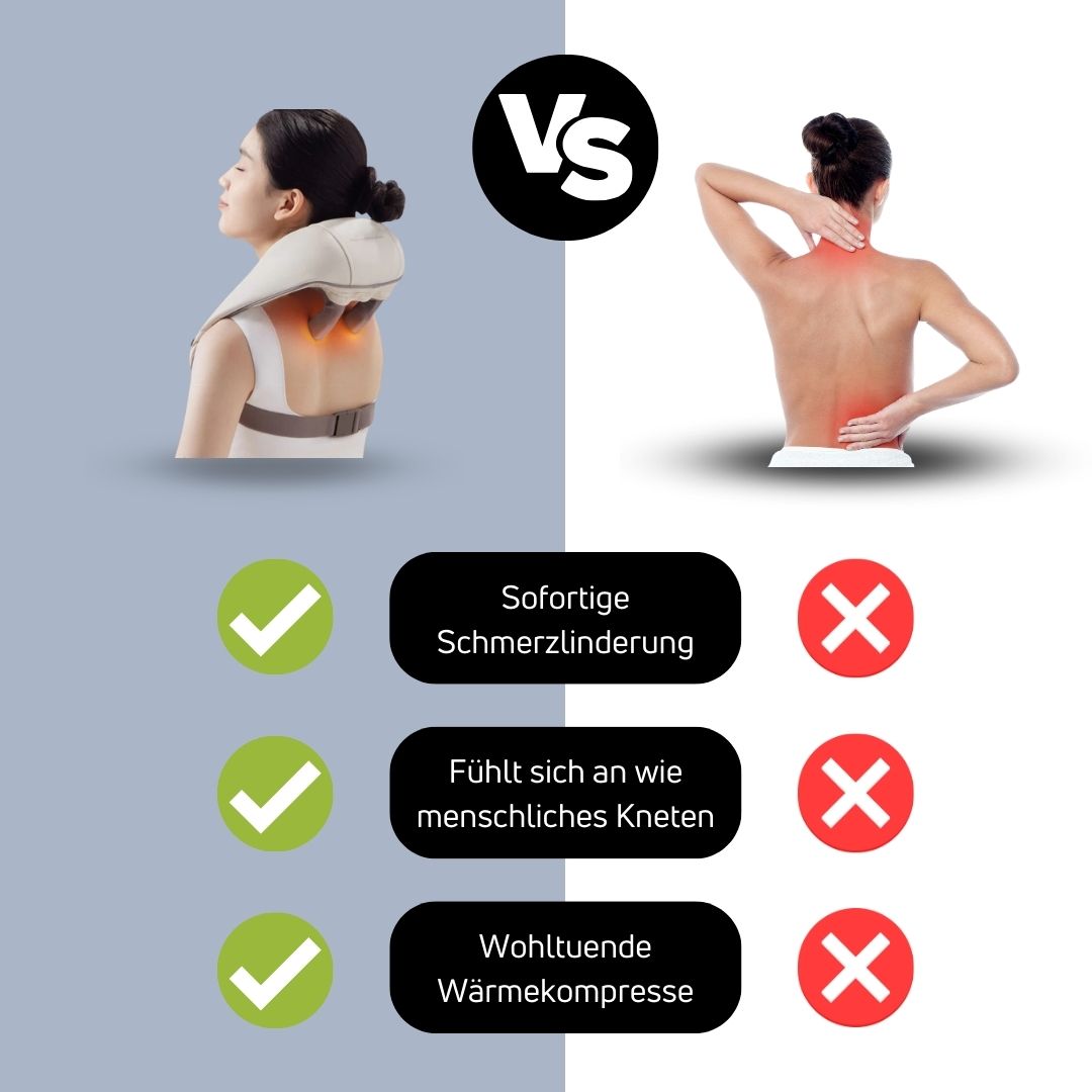 ReliefEase - Nacken- und Schultermassagegerät