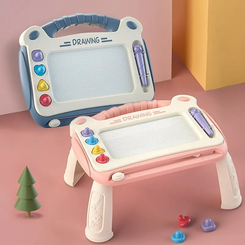 ArtMind Magnetische Zeichentafel - Kinder Kunst Aktivität Tisch