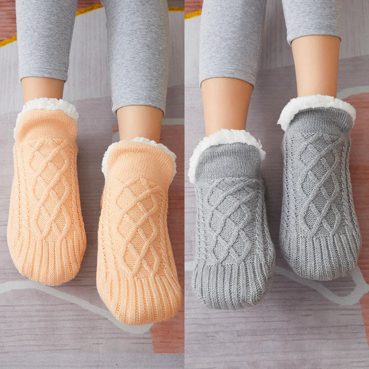 CloudStep - Rutschfeste Hausschuh-Socken