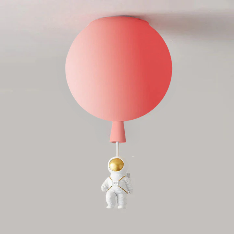 CosmoGlow Astronaut Licht - LED-Deckenleuchte mit Weltraumthema