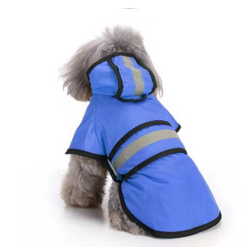 PuddlePaws - Reflektierender Hunderegenmantel für kleine Hunde