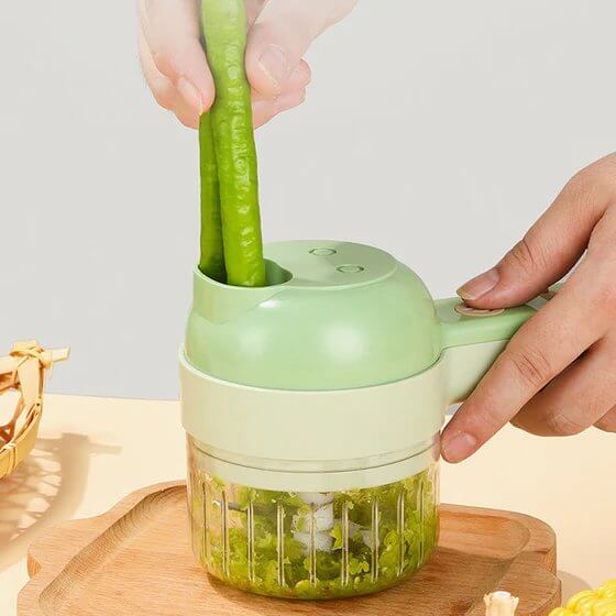 SwiftChop Pro - Selbstreinigender Küchenhäcksler