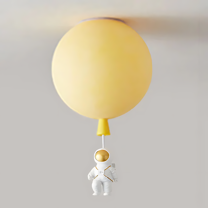 CosmoGlow Astronaut Licht - LED-Deckenleuchte mit Weltraumthema