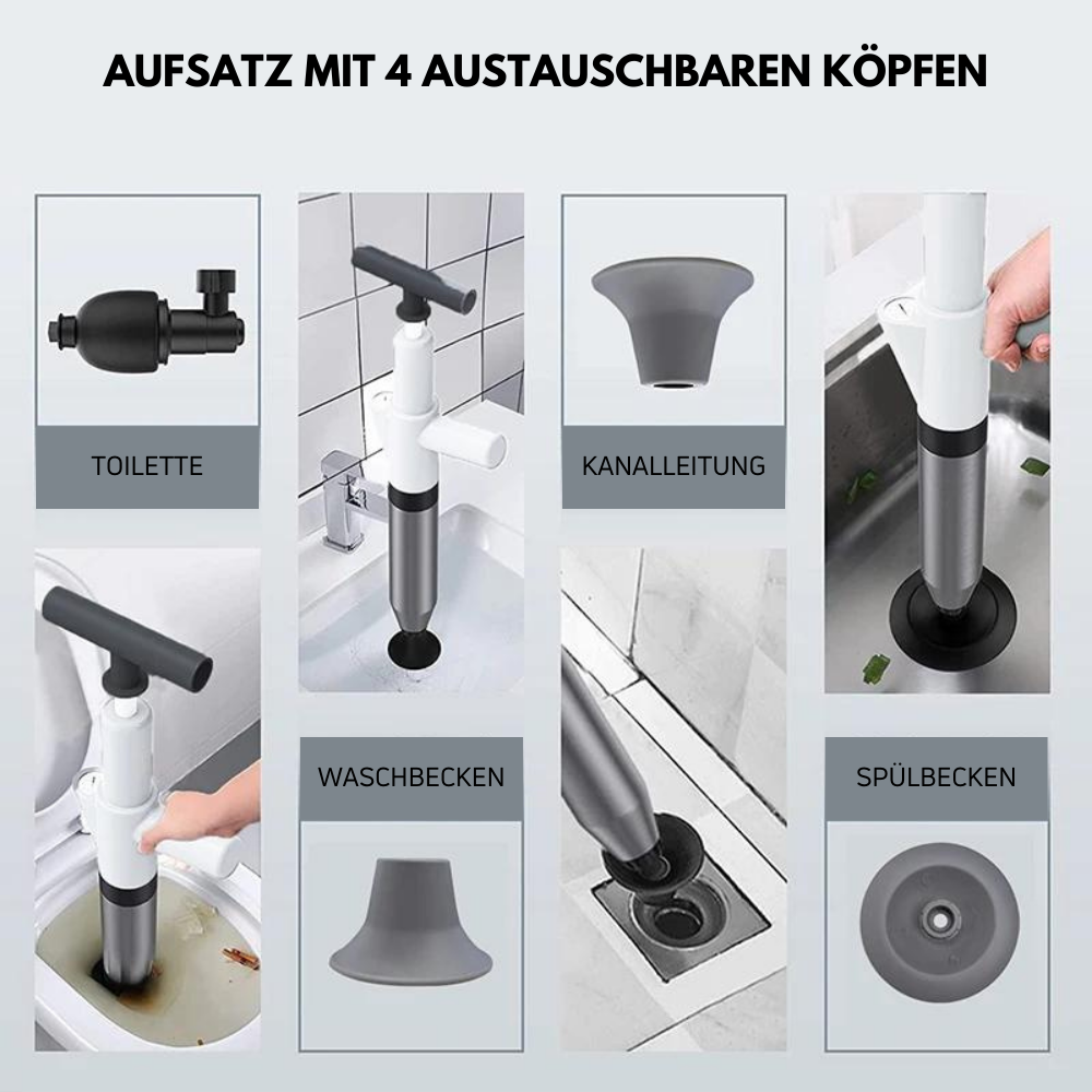 FlowMaster Rohrreiniger  - Einfacher Verstopfungslöser für die Hausinstallation