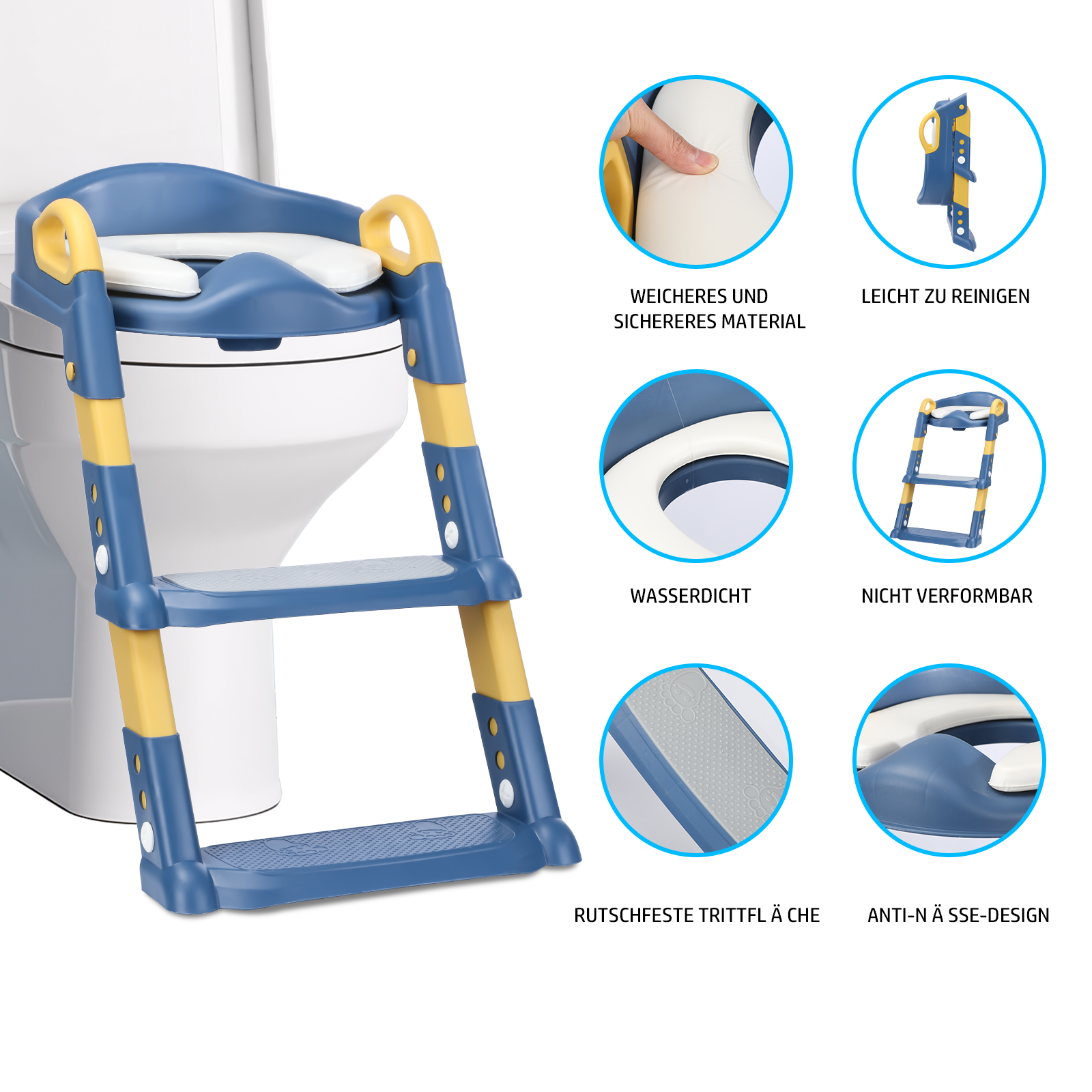 TippySteps - Kindertoilette mit Treppe