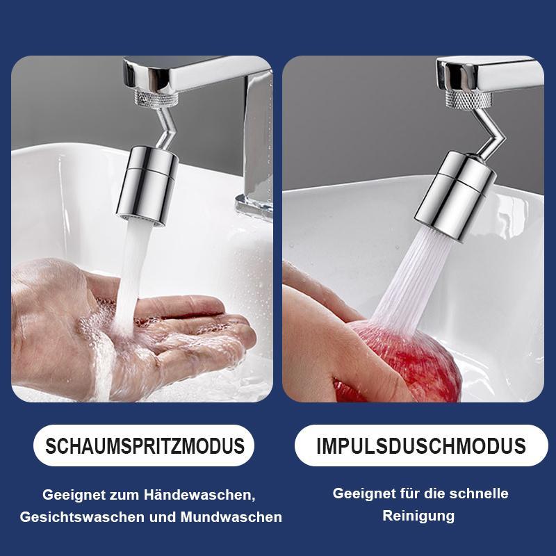 FlexiFlow - 720° Einstellbarer Wasserhahnaufsatz