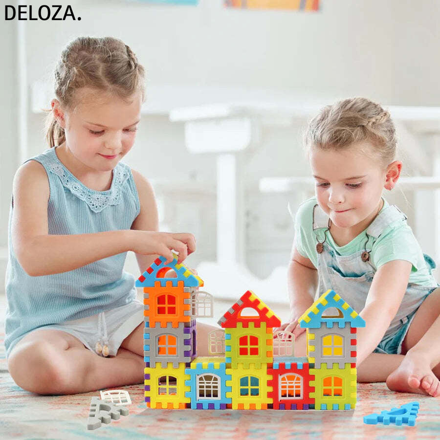 Kreative Snap-Bausteine für Kinder