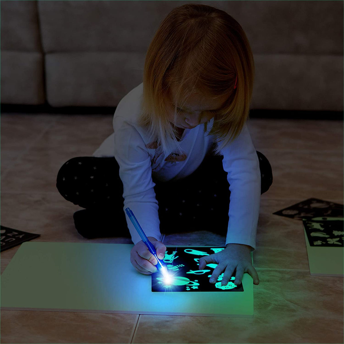 LumiDoodle Pad - LED-Zeichentablett für Kinder