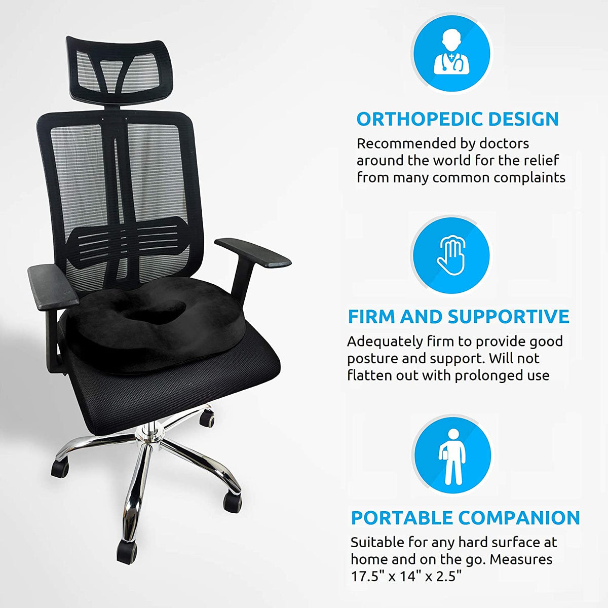 Donut-Kissen - Ultimative Schmerzlinderung