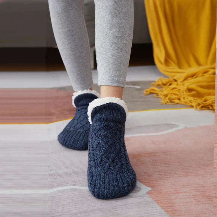 CloudStep - Rutschfeste Hausschuh-Socken