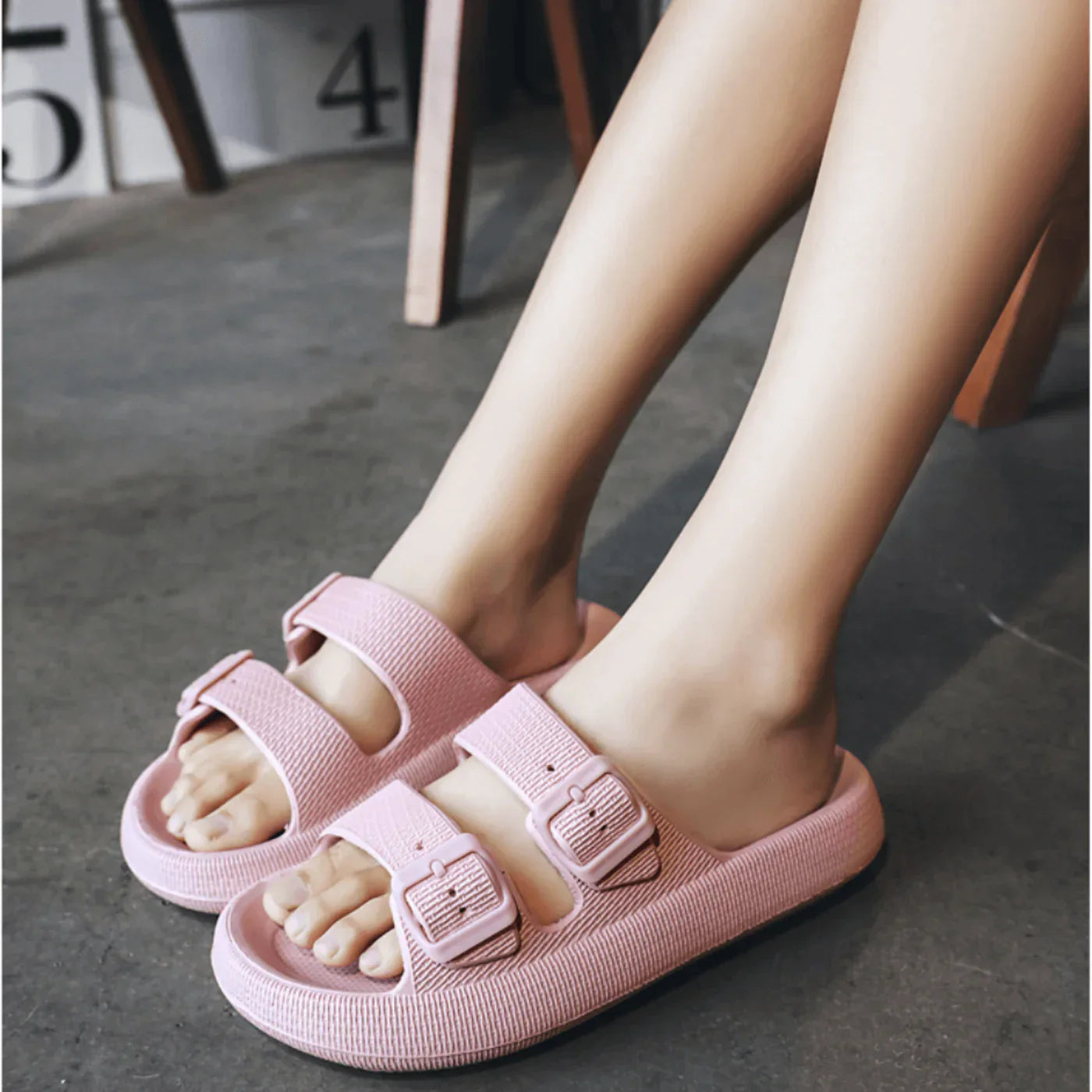 ComfyClouds - Weich gepolsterte Hausschuhe