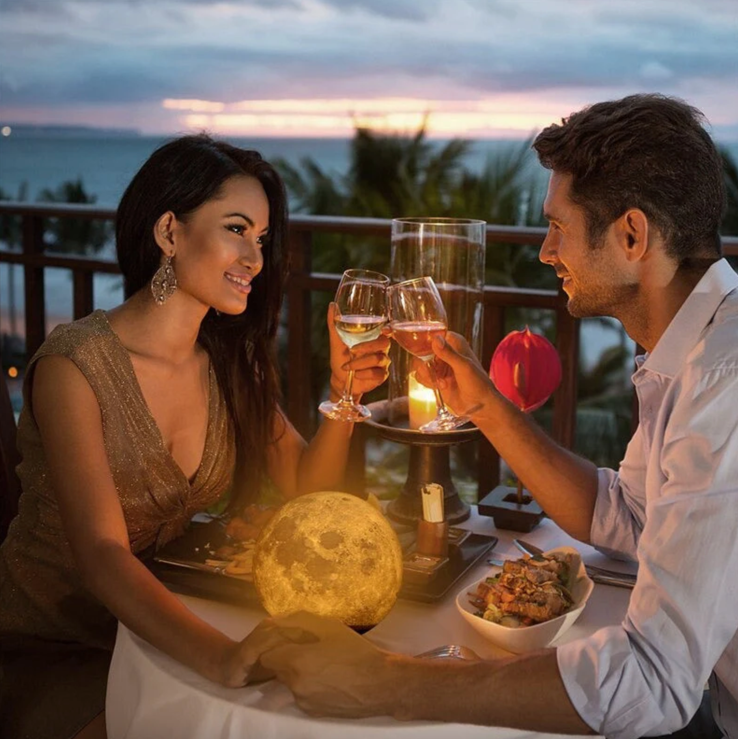 MoonMist Schwebendes Licht