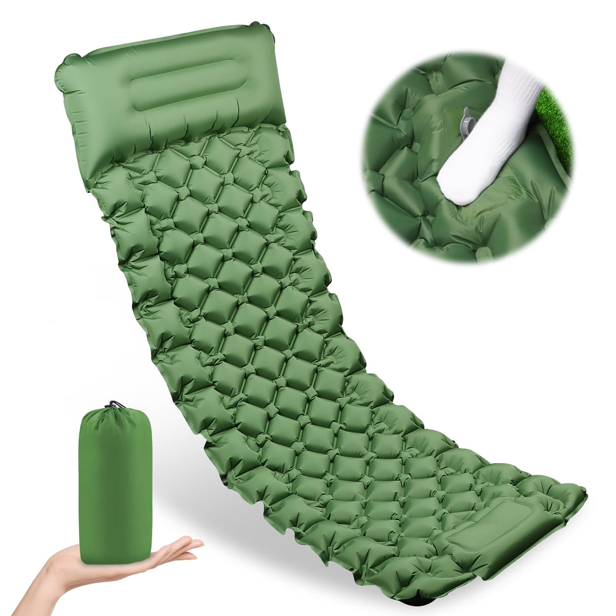 AdventureEase - Selbstaufblasbare Schlafunterlage