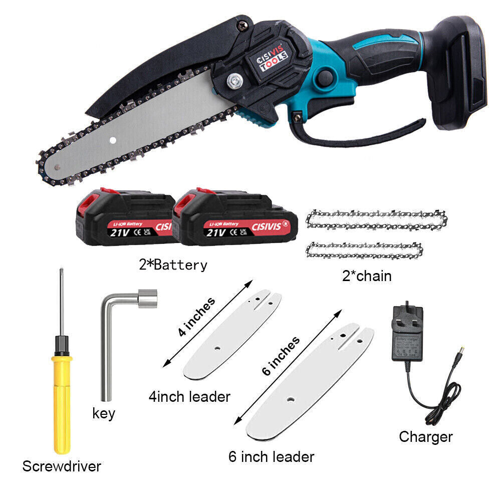 TimberSlicr Pro - Schnurlose Mini-Kettensäge für Baumbeschnitt