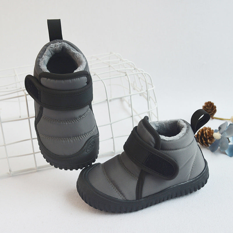 CozyWalk Kids - Barfuß-Winterschuhe für Kinder