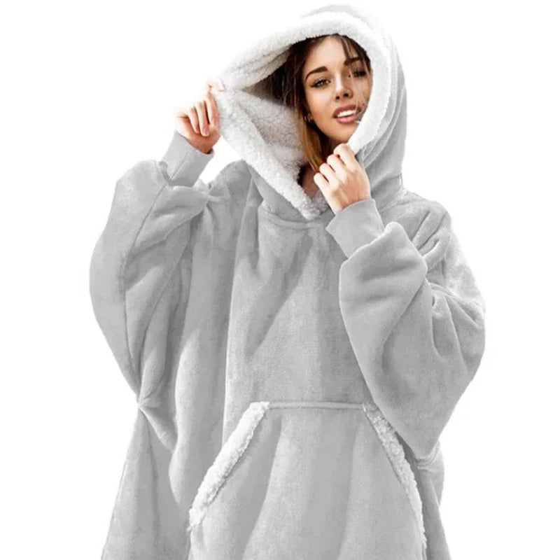 CozyCloud - Übergroßer Kapuzen-Kapuzenpulli