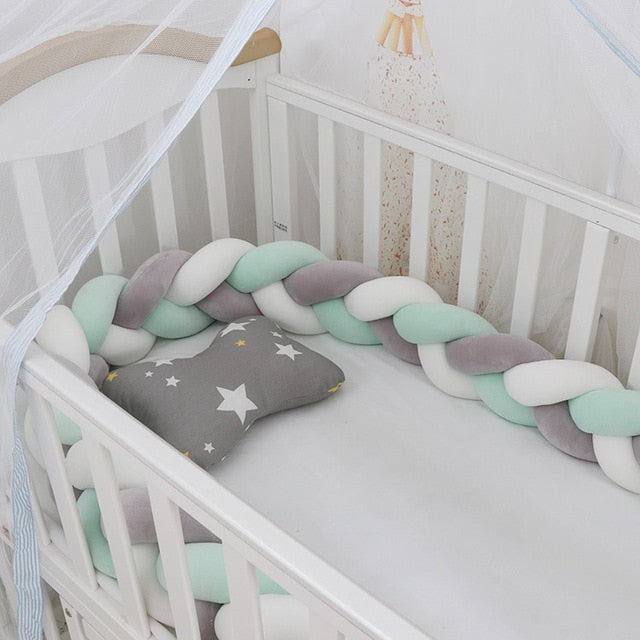 SleepSafe Baby Krippe Geflecht - Baby Krippe Stoßstange