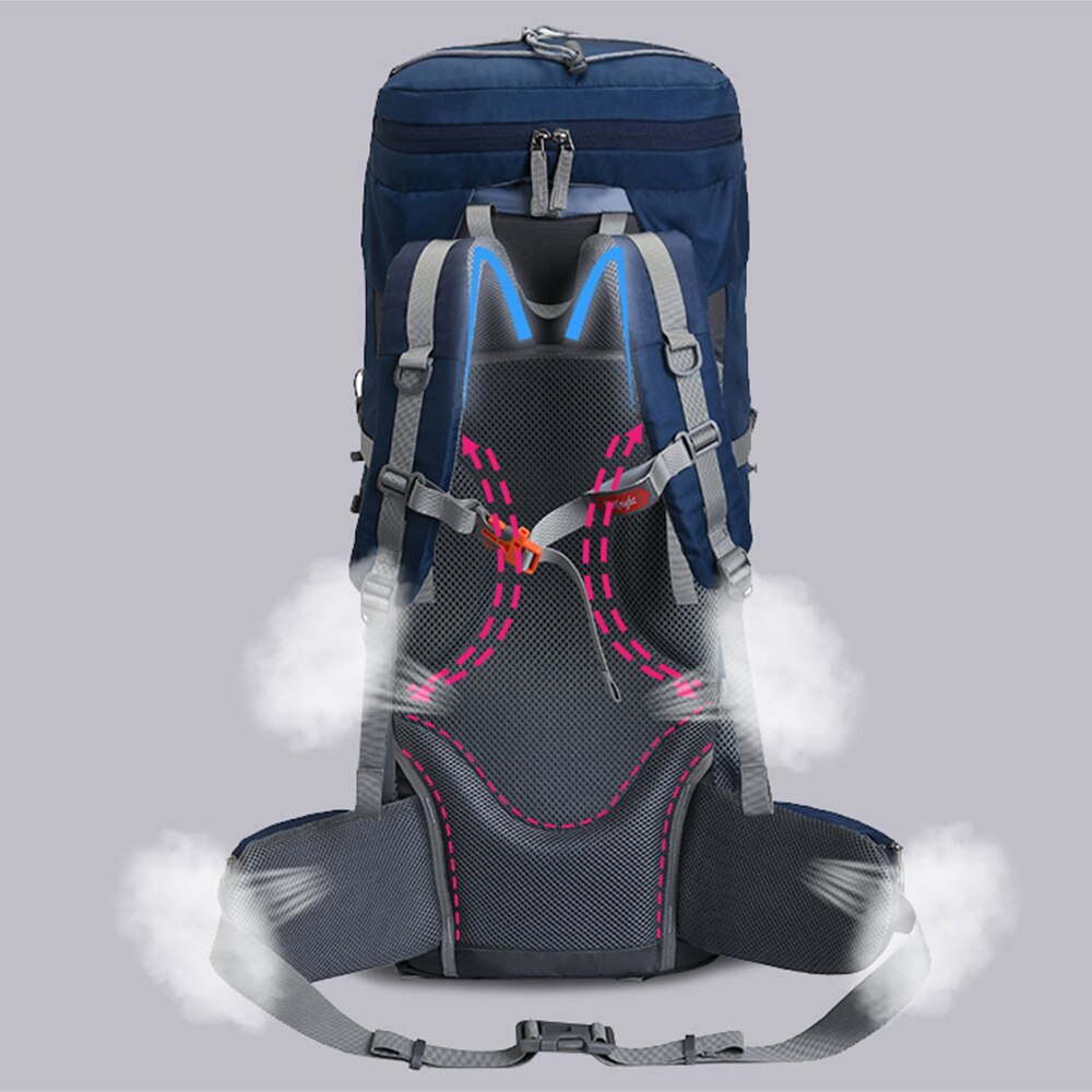AdventureMax 60L Wasserdichter Wanderrucksack