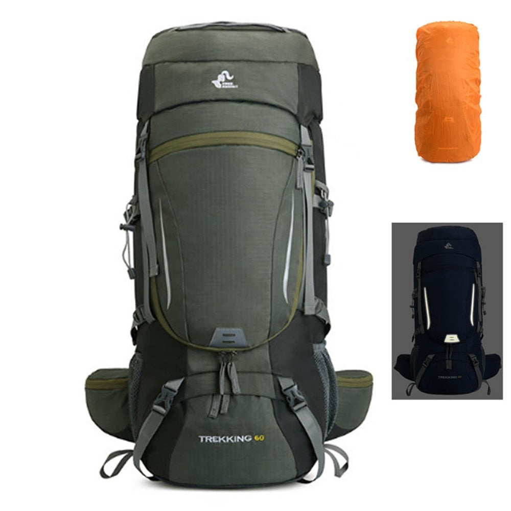 AdventureMax 60L Wasserdichter Wanderrucksack