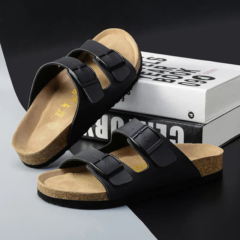 StrideCraft Ledersandalen für Männer