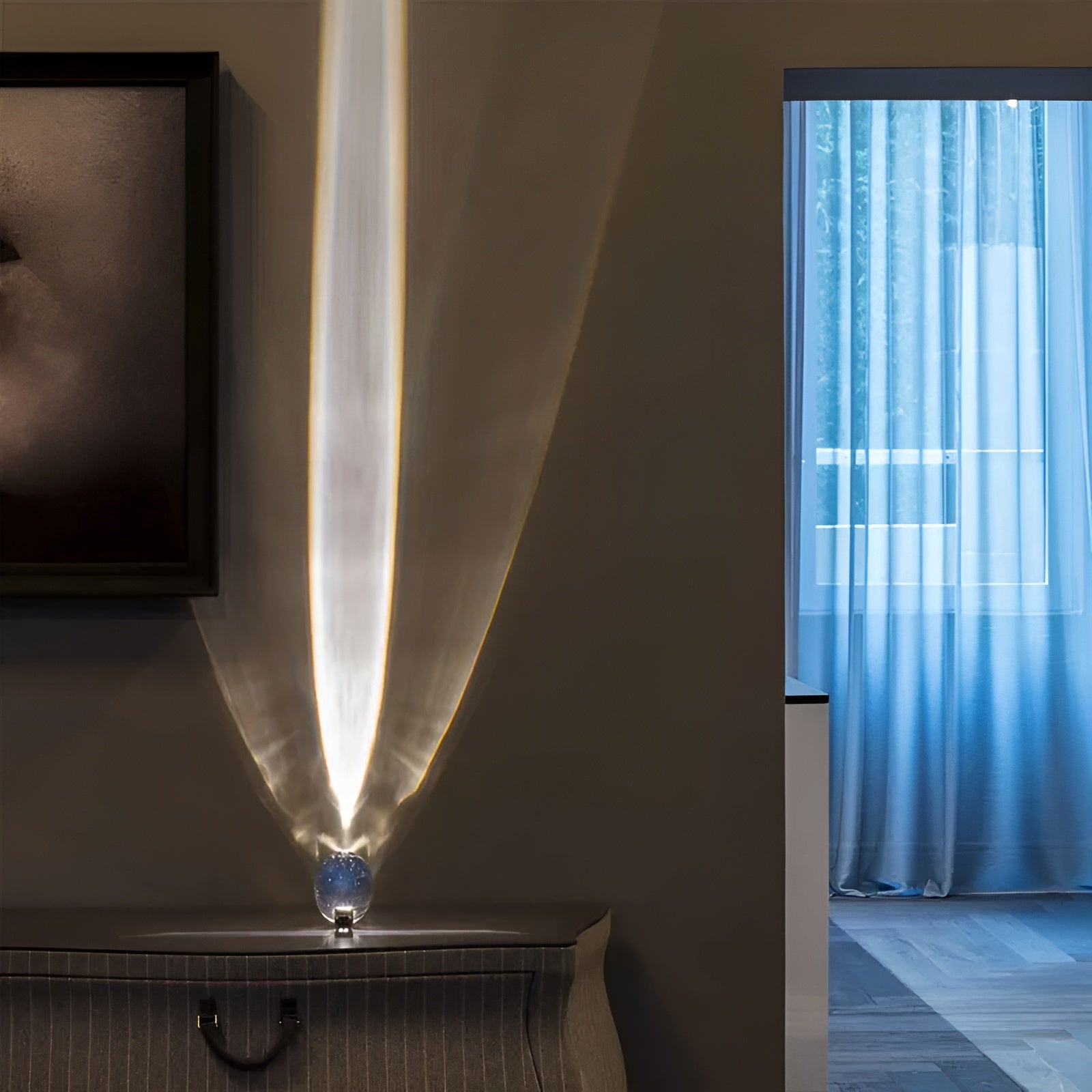 SkyGlow Prisma-Lampe - Magische Kristall-Lampe für Heimdekoration