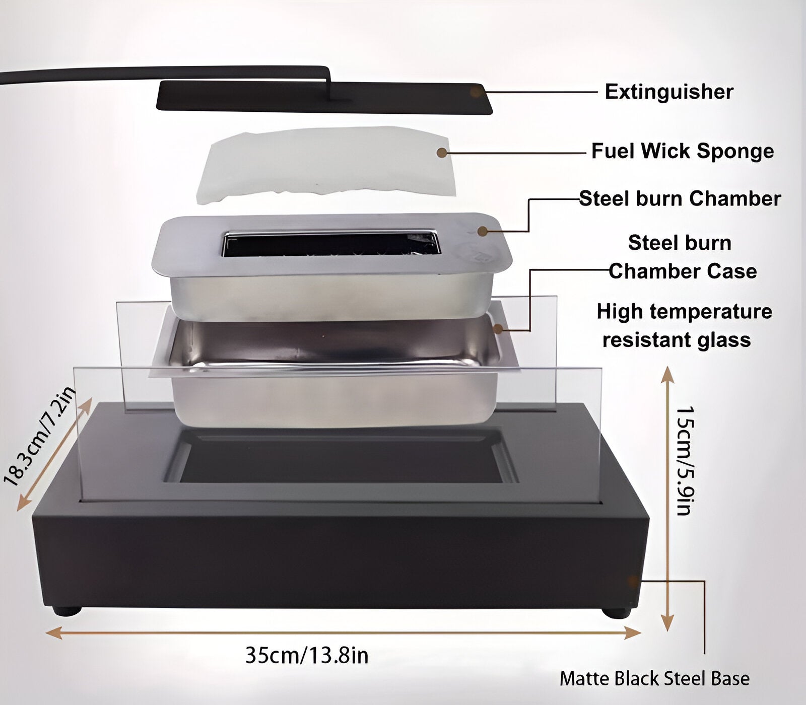 FlameEase - Tischkamin